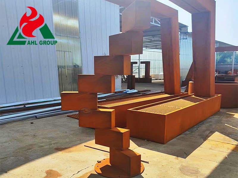 Corten steel Wall Art Ideas UK